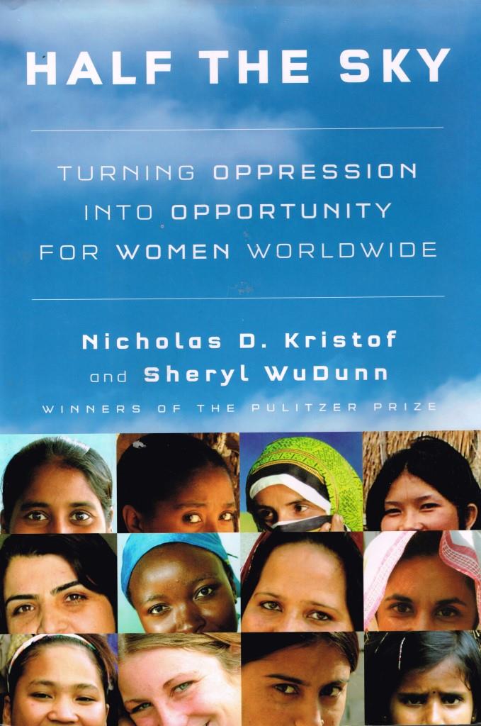 Front book cover - Half the Sky by Nicholas Kristof and Sheryl WuDunn