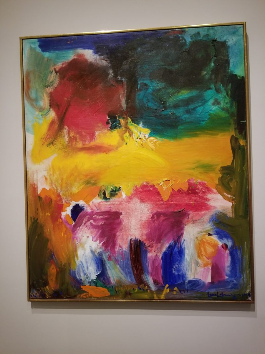 "Fiat Lux," painting by Hans Hoffman, 1963, Museum of Fine Arts Houston. Used for Easter 2019 blog post by Julie Henkener.