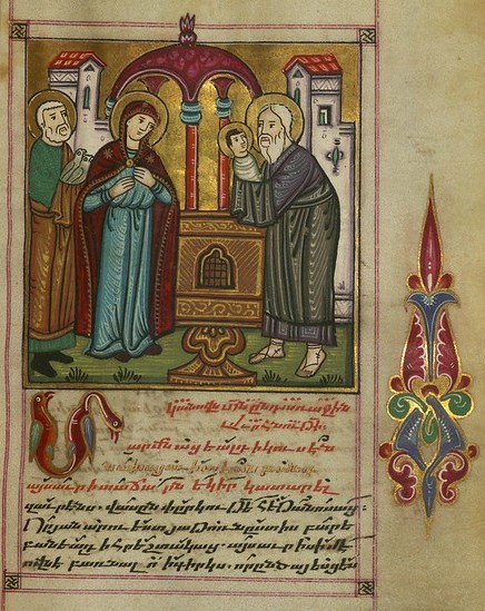 Presentation at the Temple